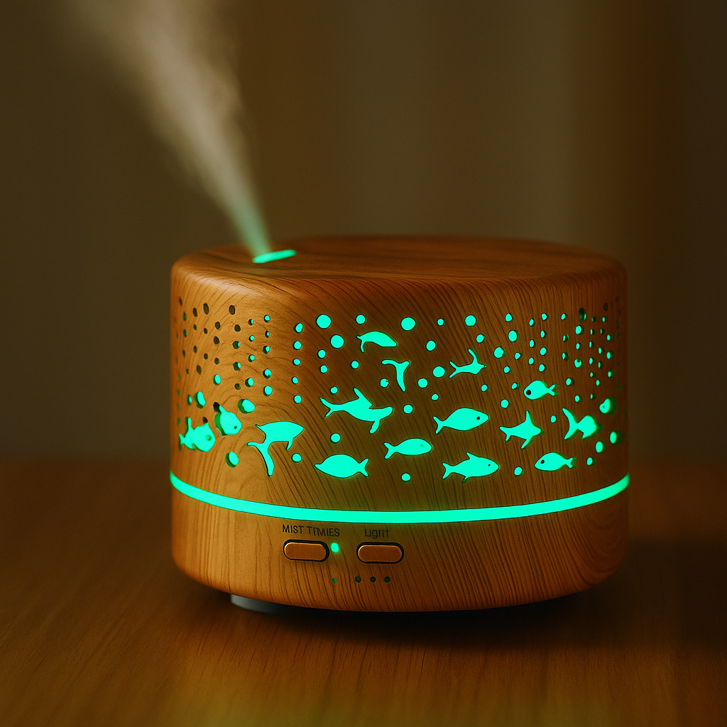 Aromatizador Ultrassônico 700 ml – B-Max BM-318 (LED 7 cores)