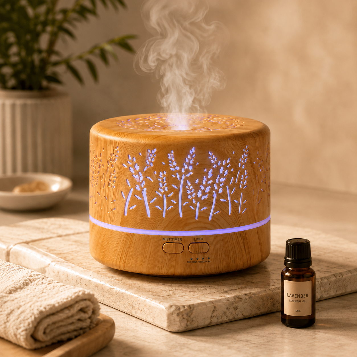 DIFUSOR AROMÁTICO JARDIM DE LAVANDA