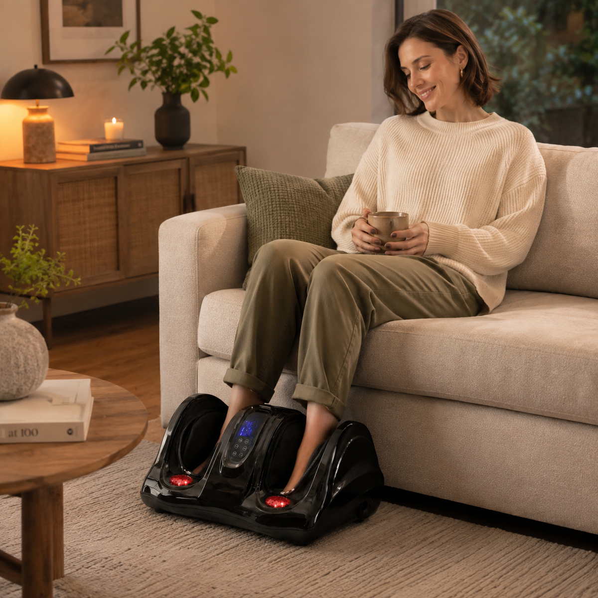 MASSAGEADOR DE PÉS SHIATSU