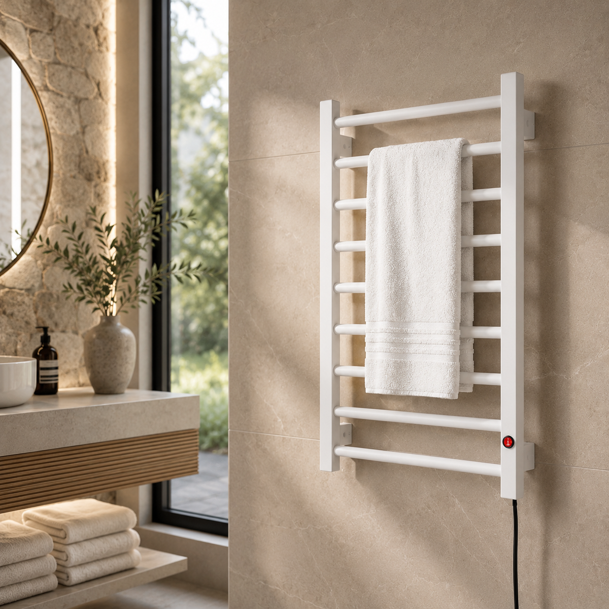TOALHEIRO TÉRMICO PREMIUM - BRANCO