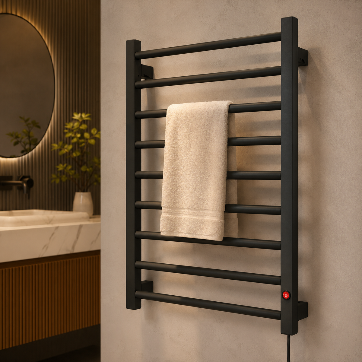 TOALHEIRO TÉRMICO PREMIUM - PRETO