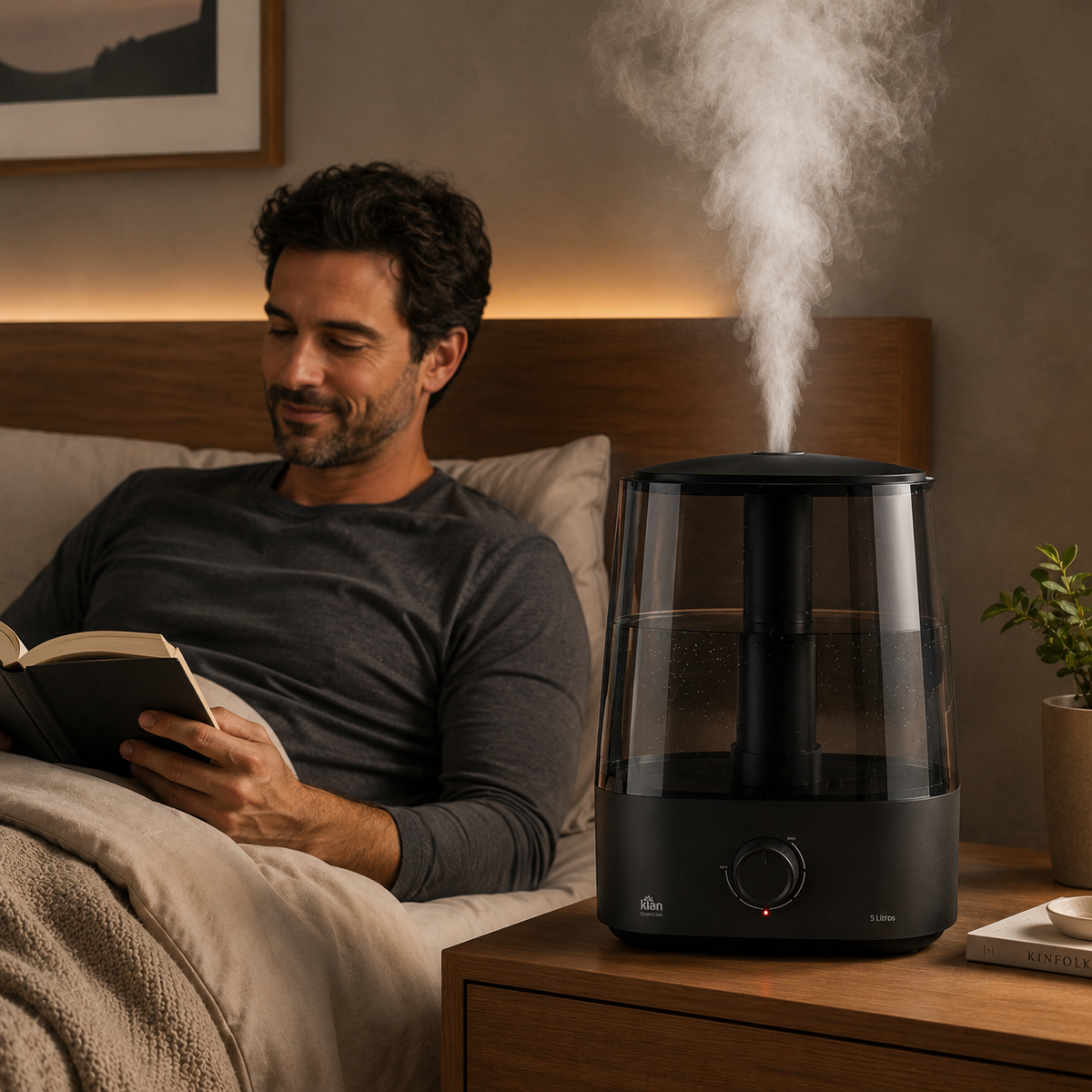 UMIDIFICADOR ULTRASSÔNICO PREMIUM 5L