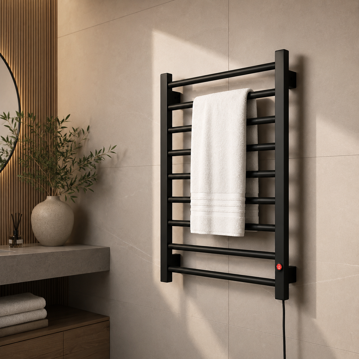 TOALHEIRO TÉRMICO PREMIUM - PRETO