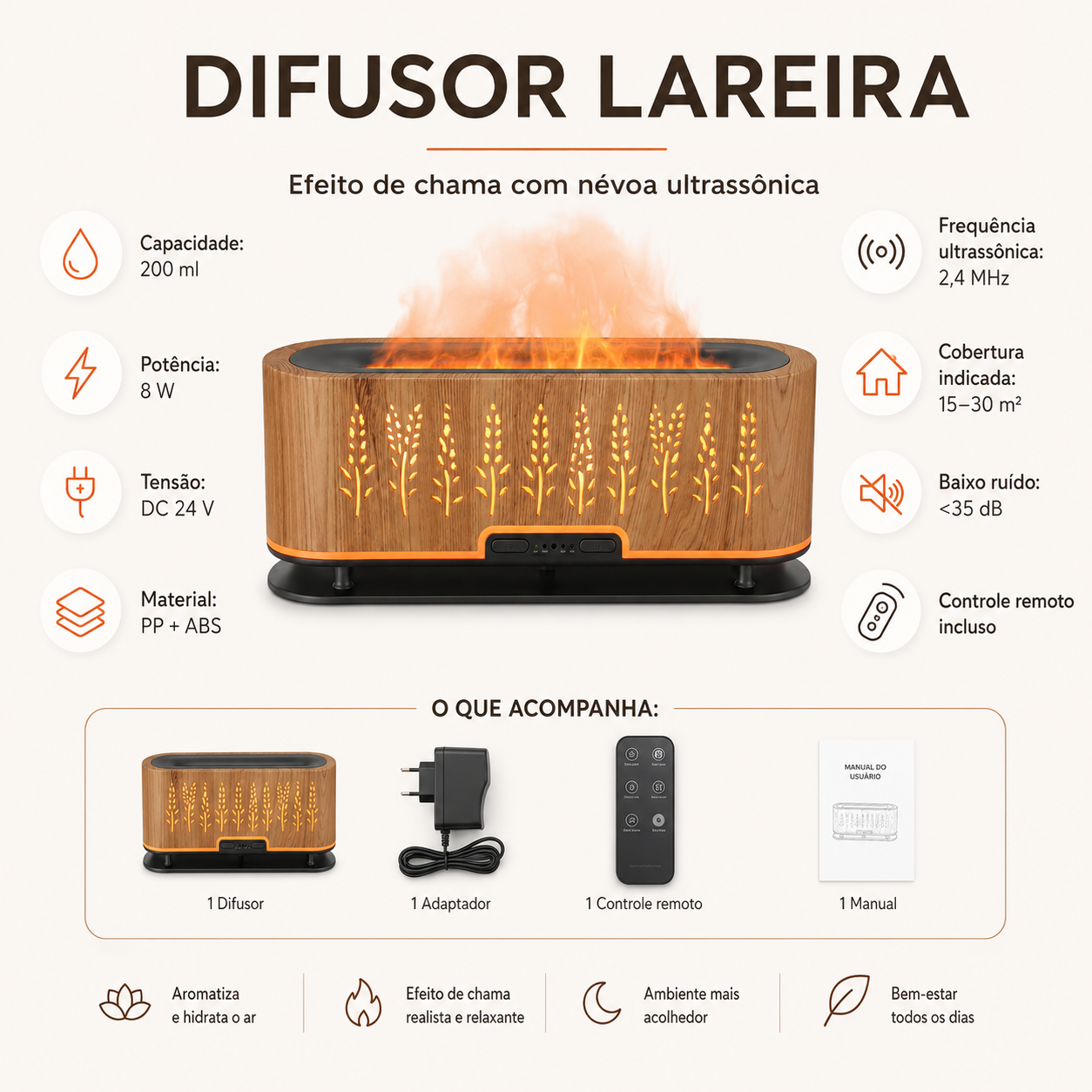 DIFUSOR LAREIRA