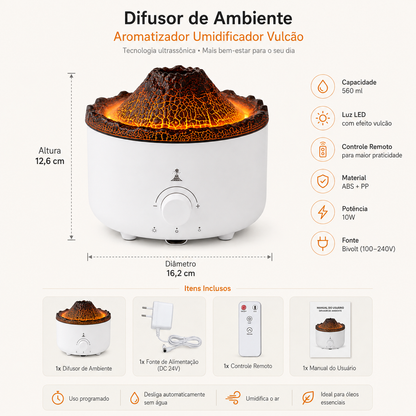 DIFUSOR VULCÃO AURORA