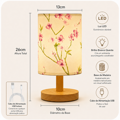 LUMINÁRIA FLOR DE CEREJEIRA