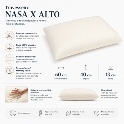 TRAVESSEIRO NASA PREMIUM