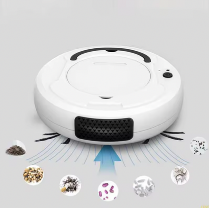3-In-1 Robo Aspirador Lazy Robot