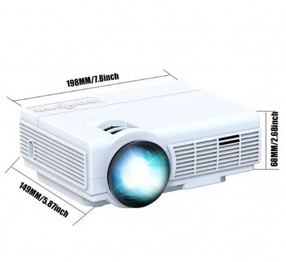 Mini Projetor 4K Smart Wi-Fi – Cinema Portátil Full HD