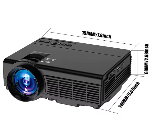 Mini Projetor 4K Smart Wi-Fi – Cinema Portátil Full HD