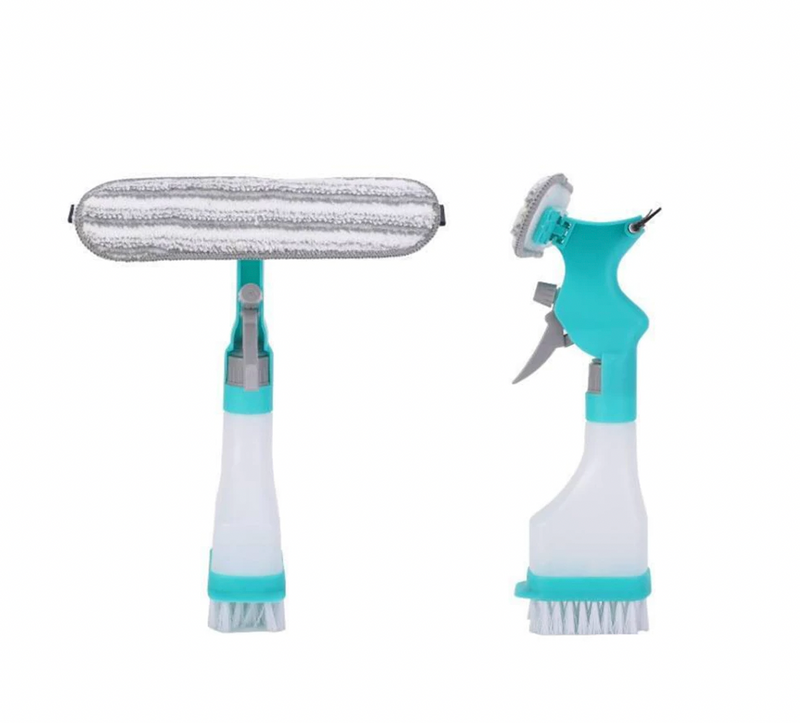 Multi Rodo Limpa Vidros 3 em 1 com Spray e Reservatório – 220ml