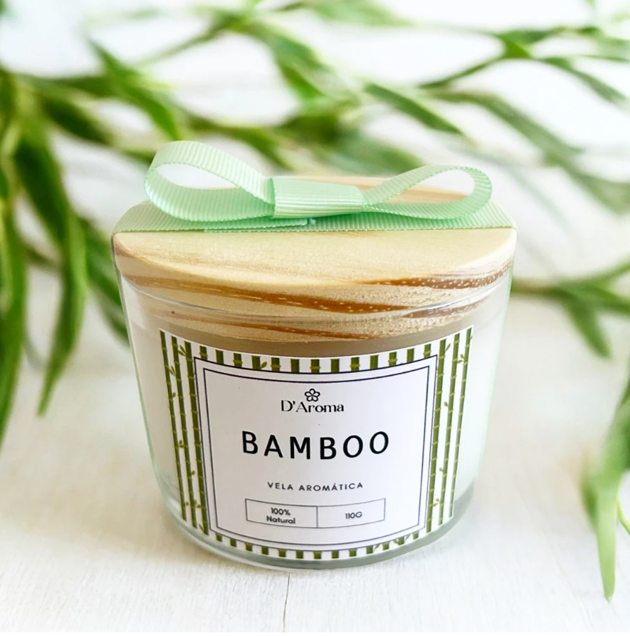 Vela Aromática Perfumada Artesanal PREMIUM – 110g | 6 Fragrâncias Exclusivas