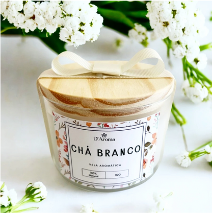 Vela Aromática Perfumada Artesanal PREMIUM – 110g | 6 Fragrâncias Exclusivas
