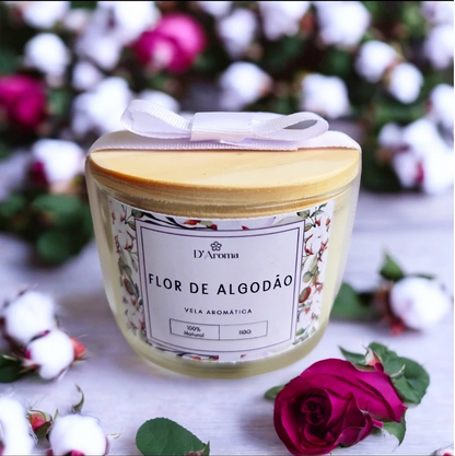 Vela Aromática Perfumada Artesanal PREMIUM – 110g | 6 Fragrâncias Exclusivas