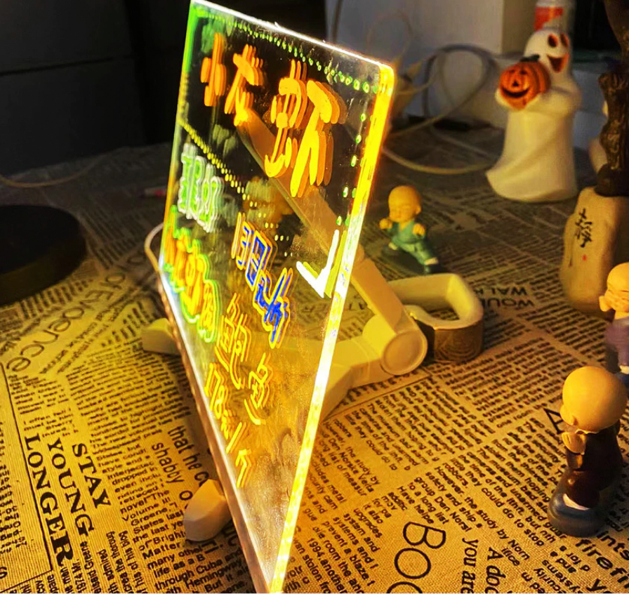 Quadro de Desenho Iluminado Infantil – 30×20 cm (USB 5V)