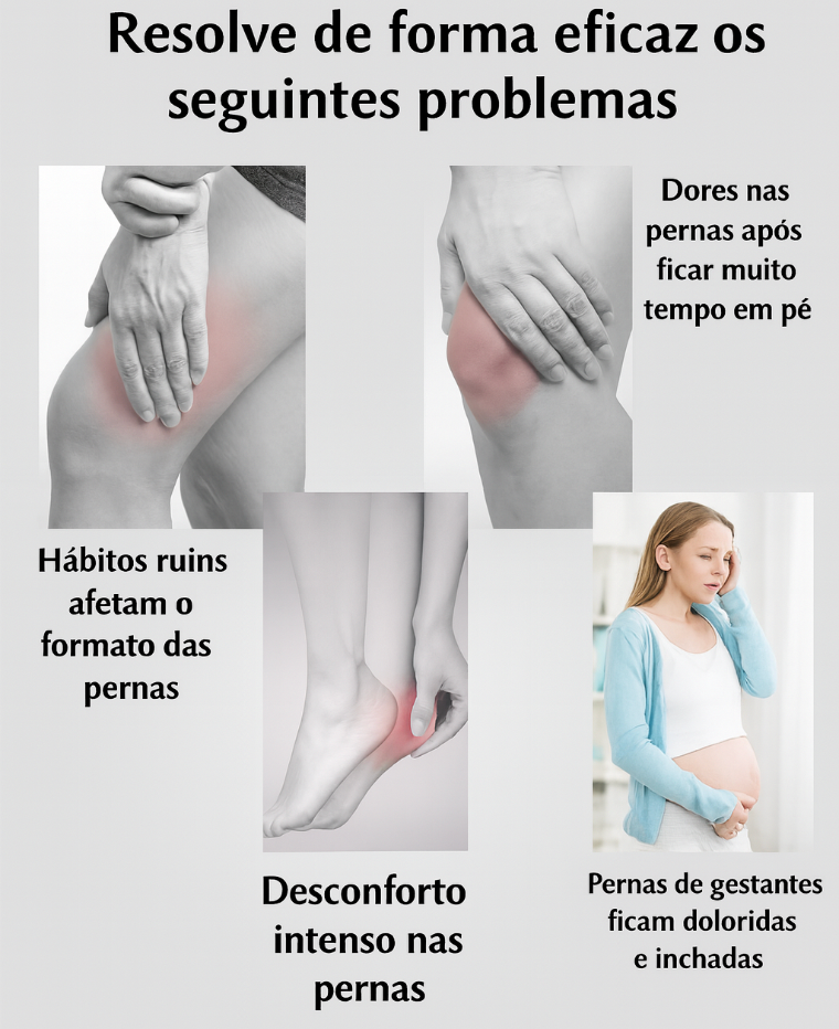 Travesseiro Anatômico para Pernas – Espuma de Memória