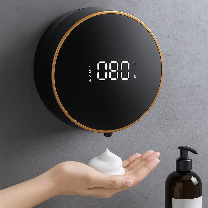 Dispenser Automático com Sensor Infravermelho – Para Sabonete Líquido, Detergente ou Espuma