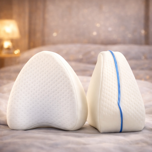 TRAVESSEIRO ANATÔMICO PARA AS PERNAS – Espuma de Memória