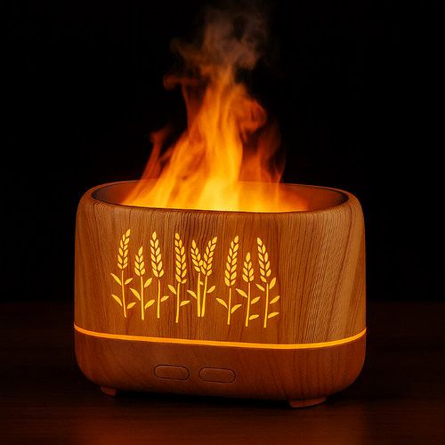DIFUSOR DE AROMAS COM EFEITO CHAMA