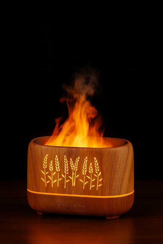 Difusor de Aromas com Efeito Chama