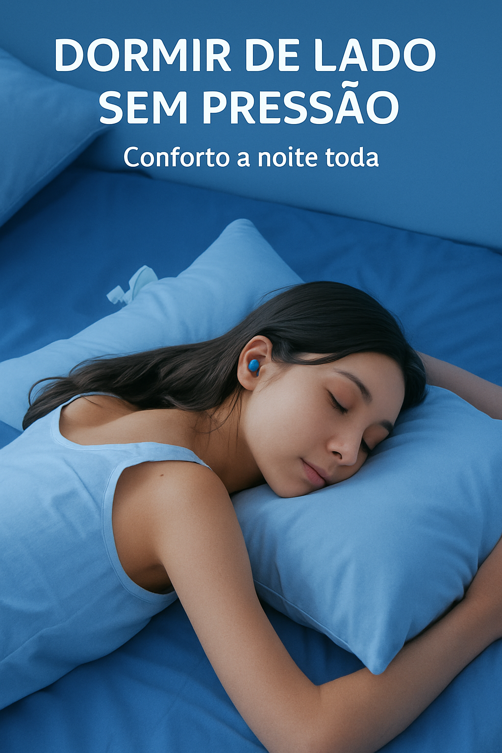 TAMPÃO DE OUVIDO 35dB para Dormir – Menos ronco e anti-ruído