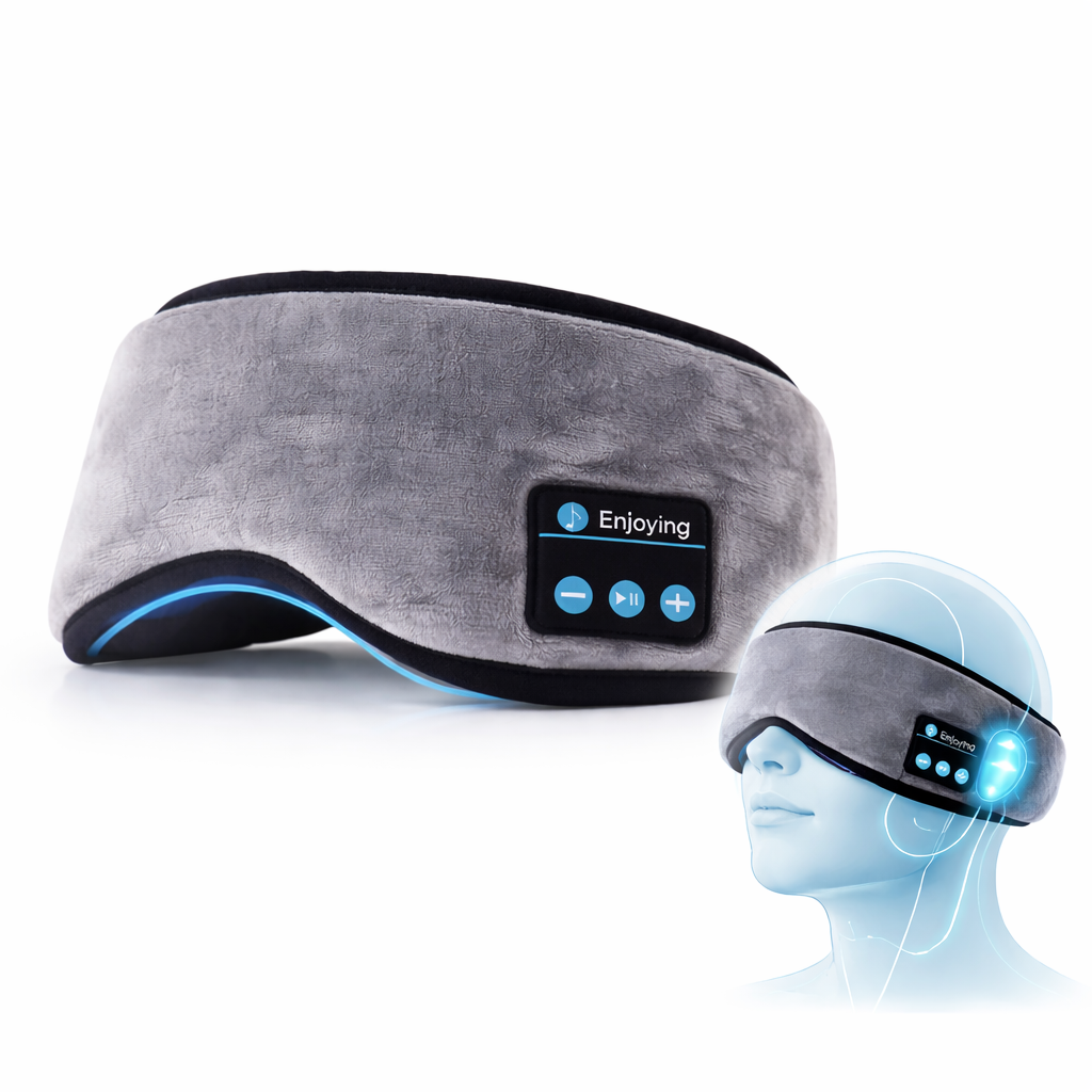 Mascara de Dormir Bluetooth Com Fone de Ouvido