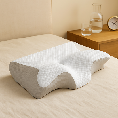 TRAVESSEIRO ORTOPÉDICO PREMIUM – Alívio para Pescoço e Coluna