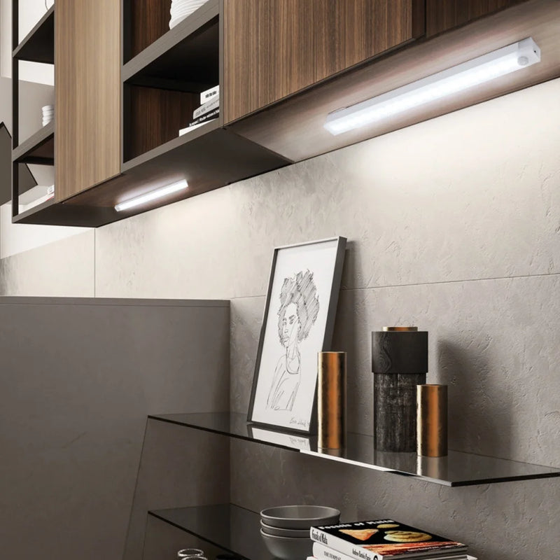 Luminária LED com Sensor de Movimento