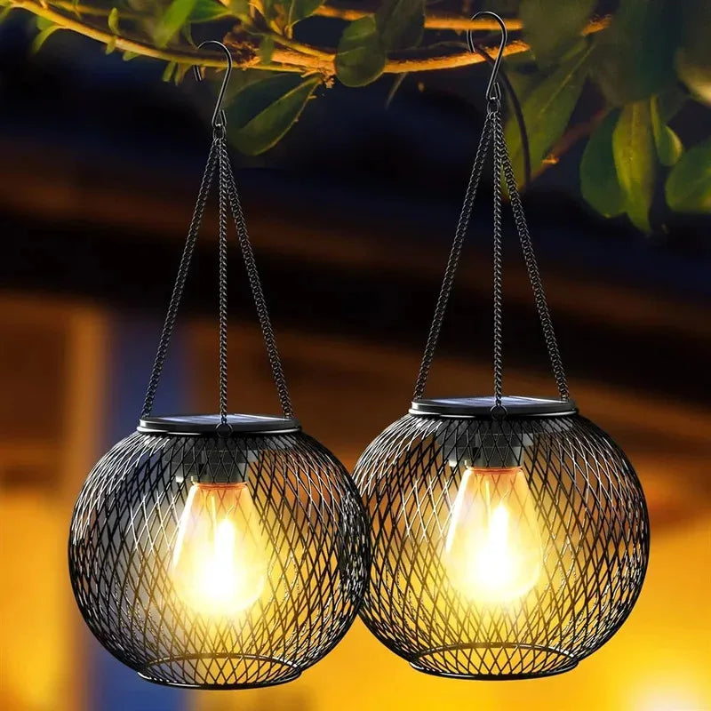Lanterna Solar Decorativa à Prova d’Água