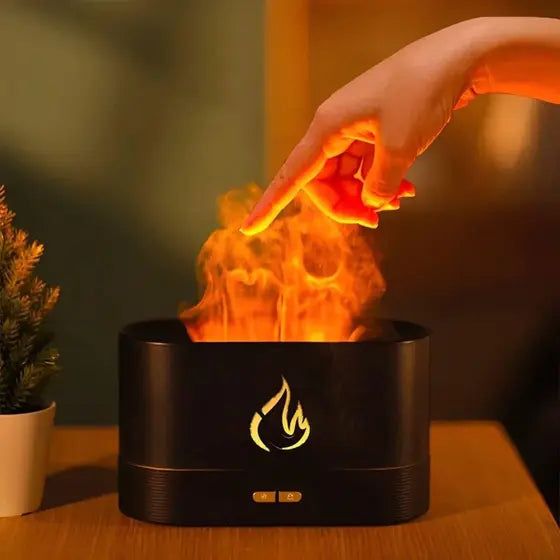 Umidificador Chama de Fogo