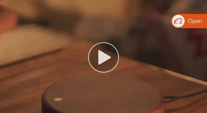 Lâmpada Flutuante LED com Base de Madeira – Design Inovador e Atmosfera Surpreendente