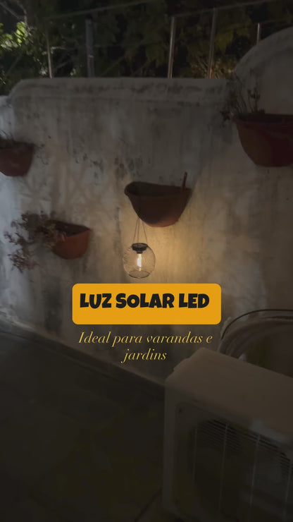 Lanterna Solar Decorativa à Prova d’Água