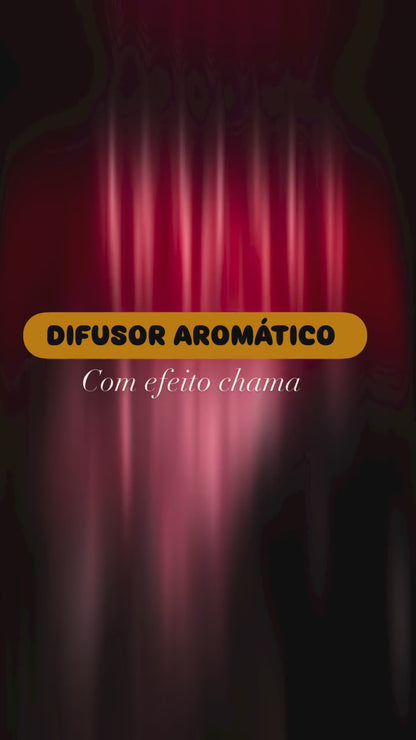 Difusor de Aromas com Efeito Chama